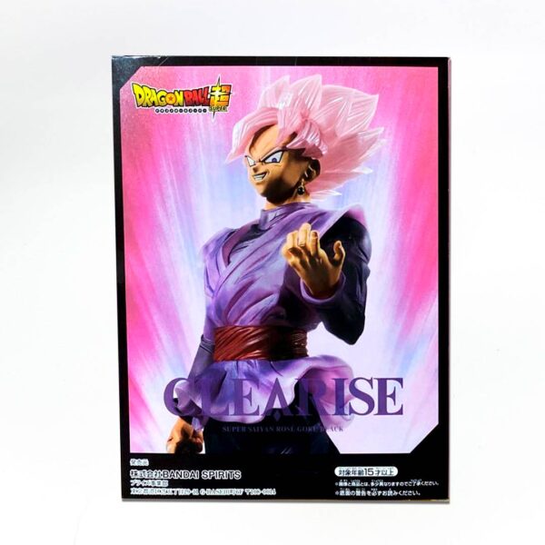 Gokú Black Super Saiyajin Rose Figura Clearise Banpresto