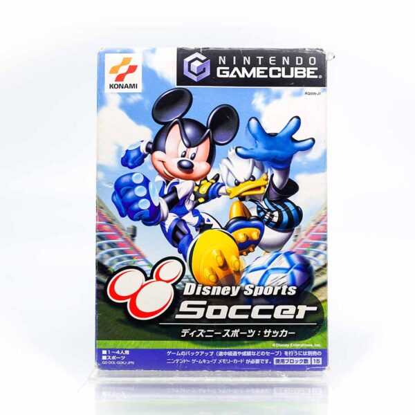 Disney Sports Soccer Gamecube en caja