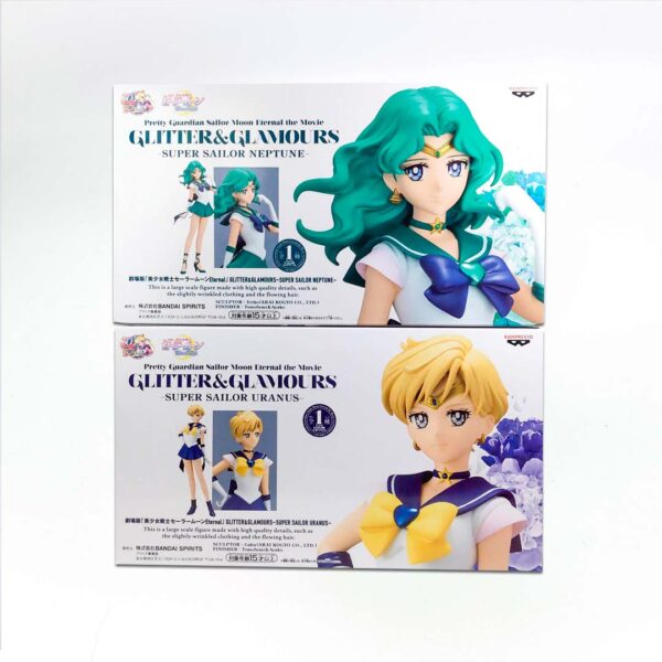 Sailor Neptune y Sailor Uranus Set Banpresto Glitter & Glamours - Imagen 5