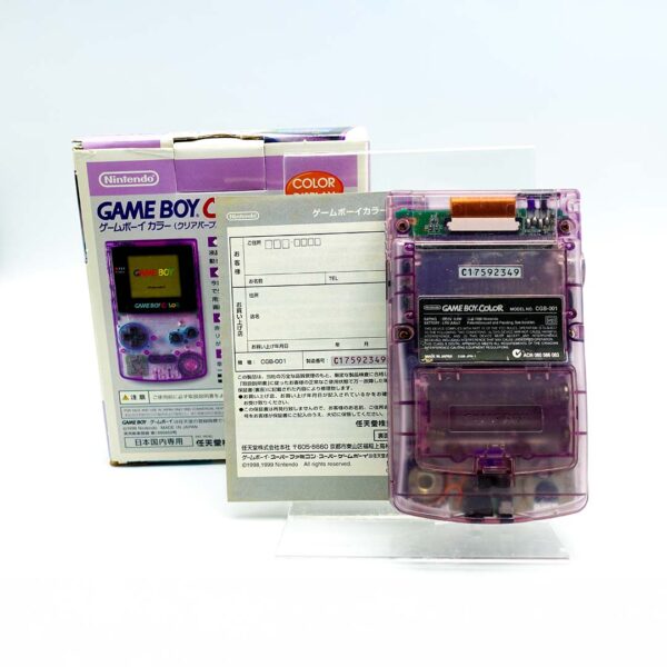 GameBoy Color Atomic Purple En Caja - Imagen 2