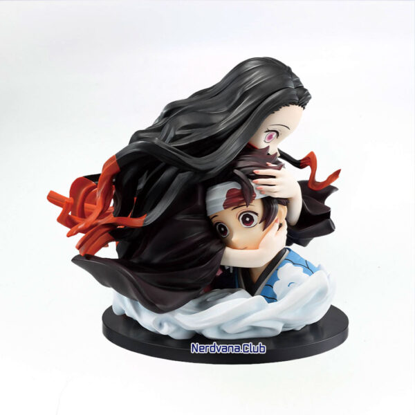 Nezuko y Tanjiro Figura Kimetsu no Yaiba Ichiban Kuji Premio A - Imagen 2