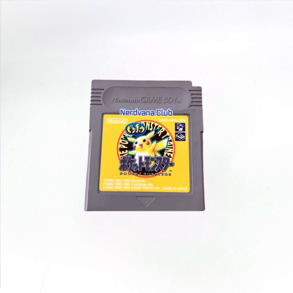 Pokémon Amarillo Cartucho Suelto GameBoy