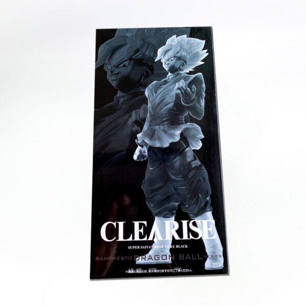 Gokú Black Super Saiyajin Rose Figura Clearise Banpresto - Imagen 3
