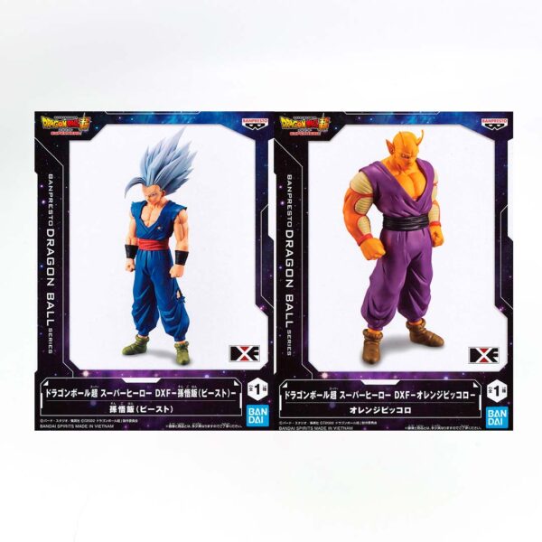 Gohan Bestia & Orange Piccolo Set Dragon Ball Super Banpresto - Imagen 2