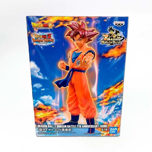 Gokú SSJ God Figura Dokkan Battle Banpresto