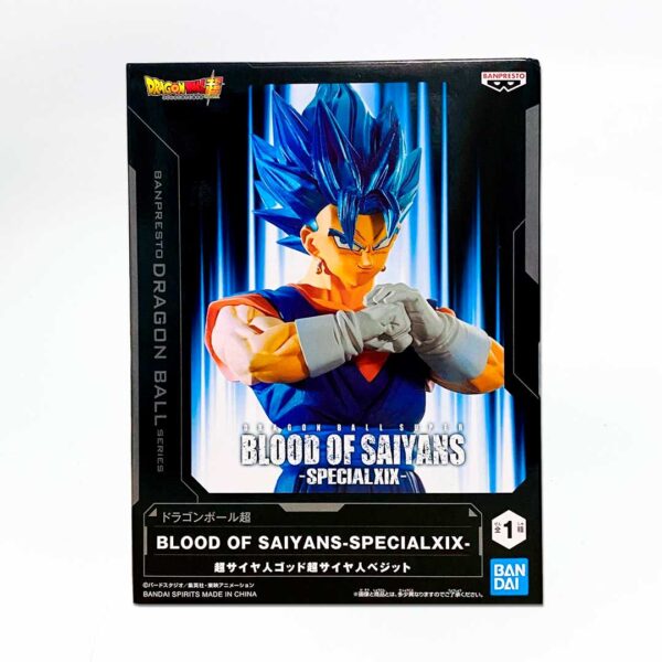 Vegetto SSJ Blue Figura Blood of Saiyans Banpresto - Imagen 2