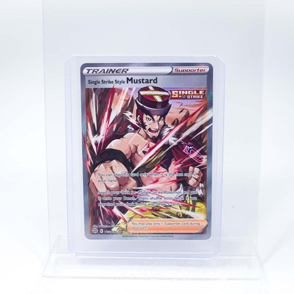 Carta Single Strike Style Mustard 2022 Pokémon TCG