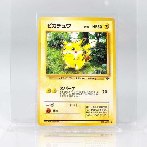 Carta Pikachu 1996 Pokémon TCG