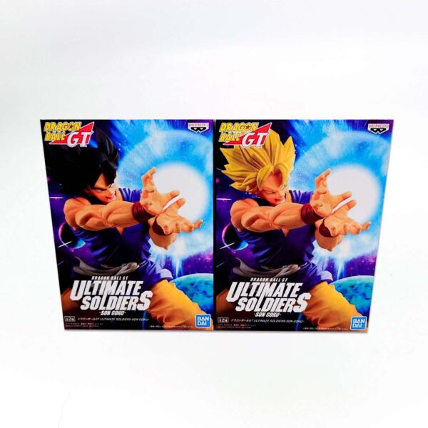 Combo Gokú & Gokú SSJ Kamehameha DragonBall GT Banpresto