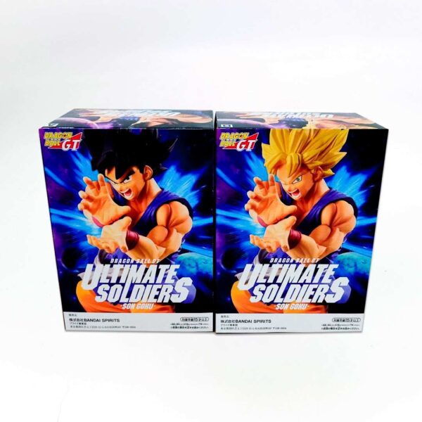 Combo Gokú & Gokú SSJ Kamehameha DragonBall GT Banpresto - Imagen 5