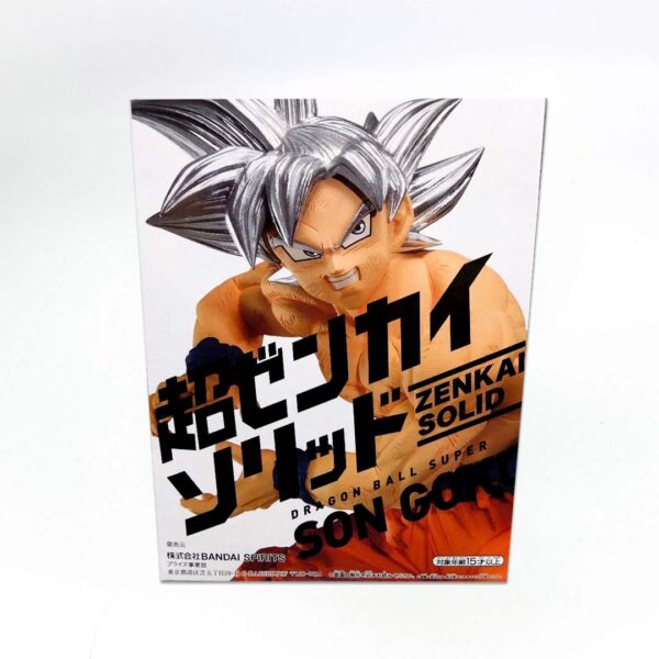 Gokú Ultra Instinto Dominado Kamehameha figura Banpresto - Imagen 2