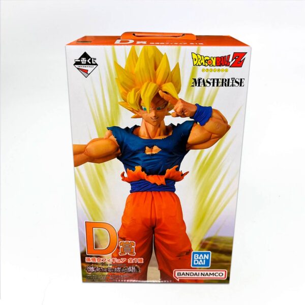 Gokú SSJ despidiéndose de Bu Figura Ichiban Kuji Masterlise