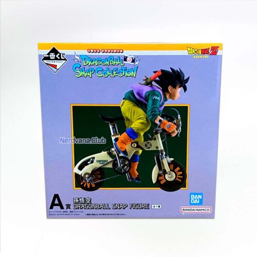DSC060620 Dragon Ball Z - Dragon Ball Snap Collection - Goku en Bicicleta - Premio A