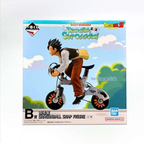 DSC060629 Dragon Ball Z - Dragon Ball Snap Collection - Gohan en Bicicleta en Uniforme Escolar - Premio B