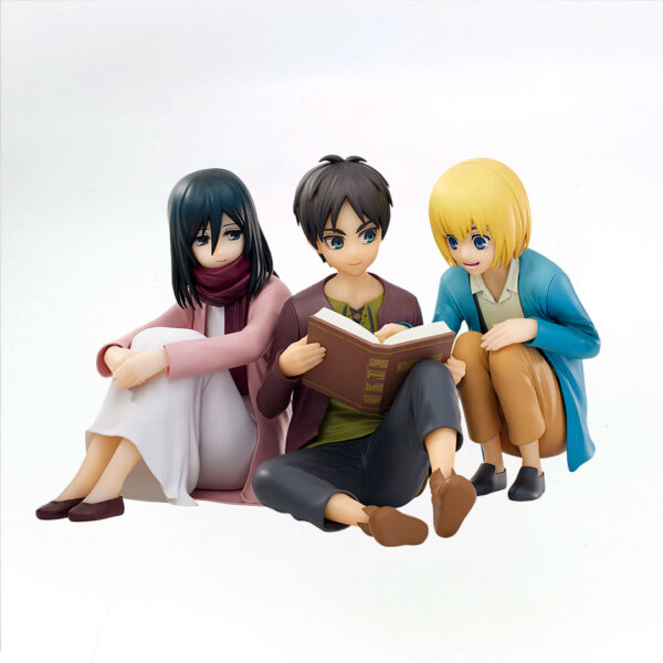 Eren, Mikasa & Armin set Shingeki no Kyojin Ichiban Kuji A - Imagen 2