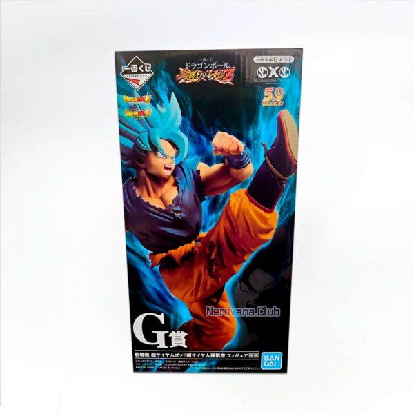 Gokú SSJ Blue Figura DragonBall Super Ichiban Kuji Premio G