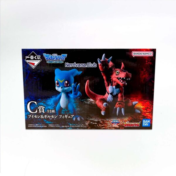 Guilmon & Veemon Digimon Ichiban Kuji Premio C Japón