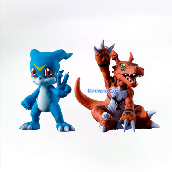 Guilmon & Veemon Digimon Ichiban Kuji Premio C Japón - Imagen 2