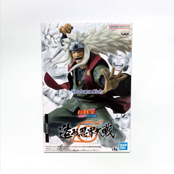 Jiraiya Figura Naruto Shippuden Bandai Spirits Banpresto