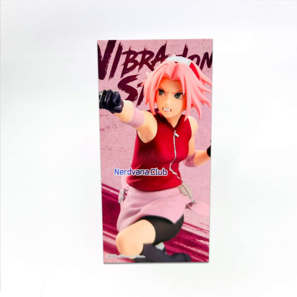 Sakura Haruno Figura Naruto Shippuden Vibration Stars Banpresto - Imagen 4