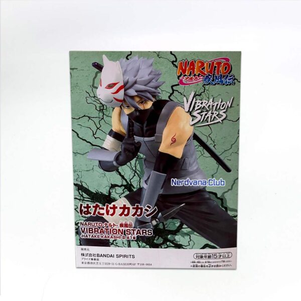 Kakashi Figura Naruto Shippuden Vibration Stars Banpresto - Imagen 6