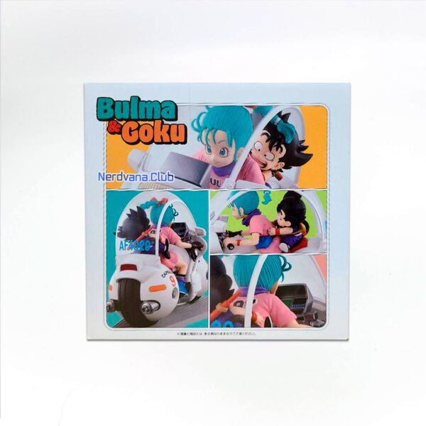Bulma y Gokú niño en Moto Dragon Ball Fantastic Adventure Ichiban Kuji Premio A - Imagen 6