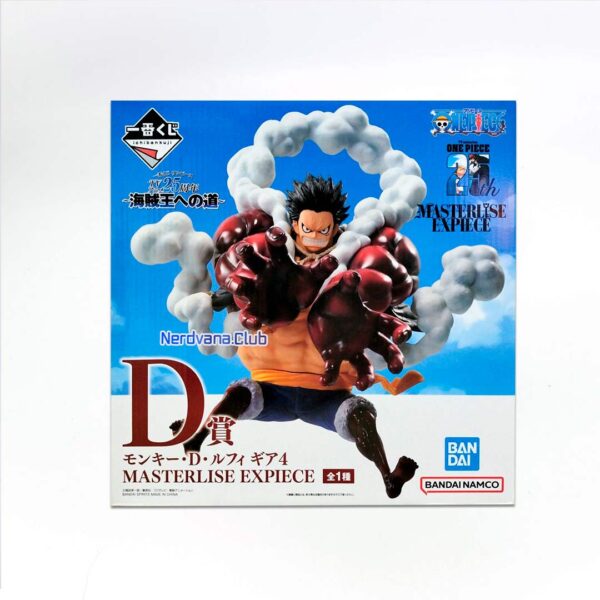Luffy Gear 4 Figura One Piece Ichiban Kuji Premio D