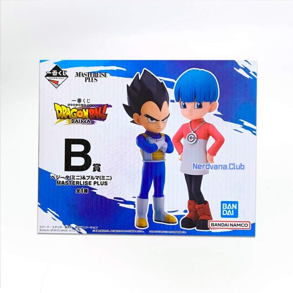 Vegeta mini & Bulma mini DragonBall Daima Ichiban Kuji Premio B