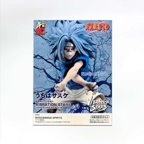 Sasuke Uchiha Figura Naruto Vibration Stars Banpresto - Imagen 6