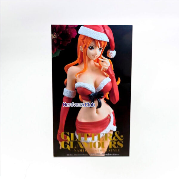 Nami Navideña Figura One Piece Glitter and Glamours Craneking - Imagen 5