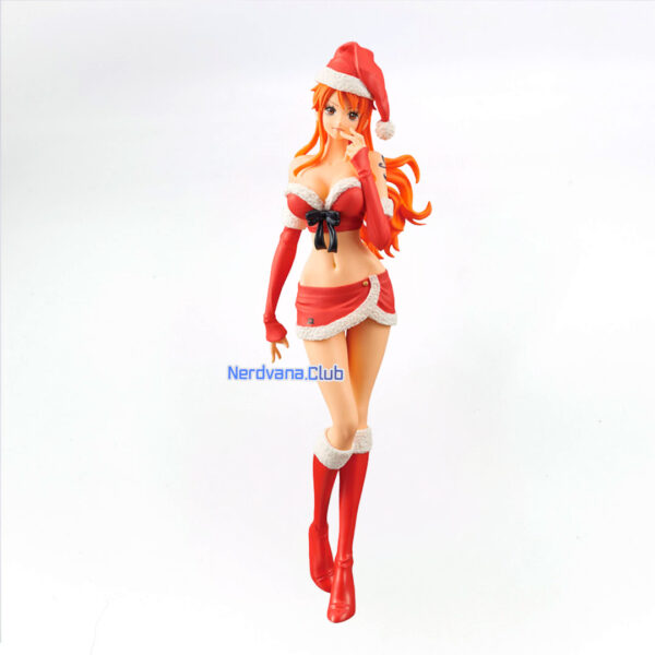 Nami Navideña Figura One Piece Glitter and Glamours Craneking - Imagen 2