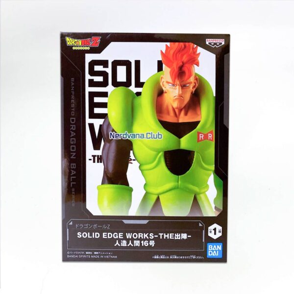 Androide 16 Figura Dragon Ball Z Solid Edge Works Banpresto