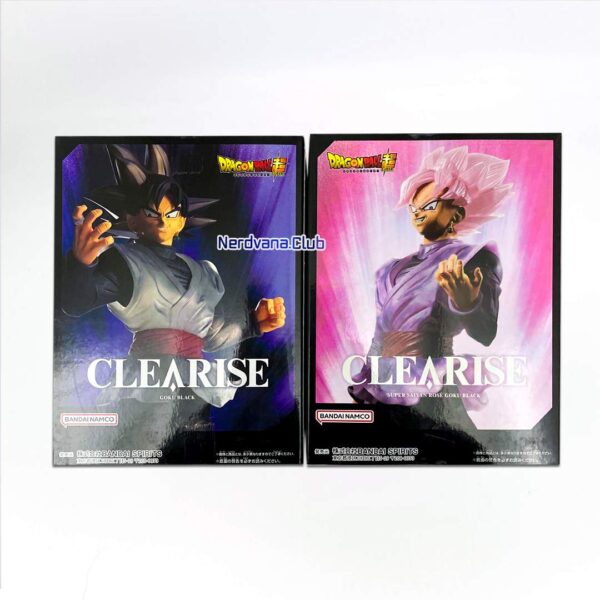 Gokú Black y Gokú Black SSJ Rose Set 2 Figuras Banpresto - Imagen 6