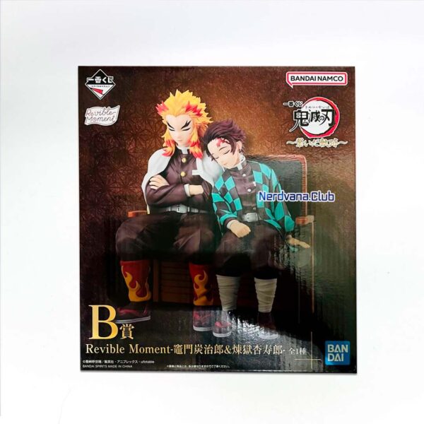 Rengoku y Tanjiro Figura Kimetsu no Yaiba Ichiban Kuji Premio B