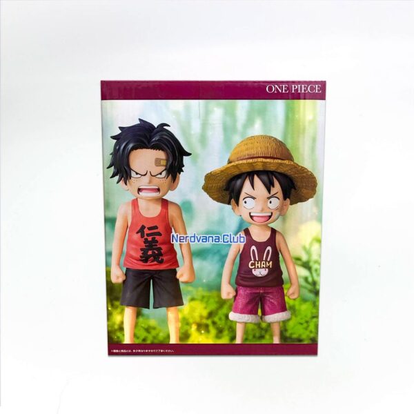 Luffy Ace y Makino Figura Revible Moment Ichiban Kuji Premio A - Imagen 4