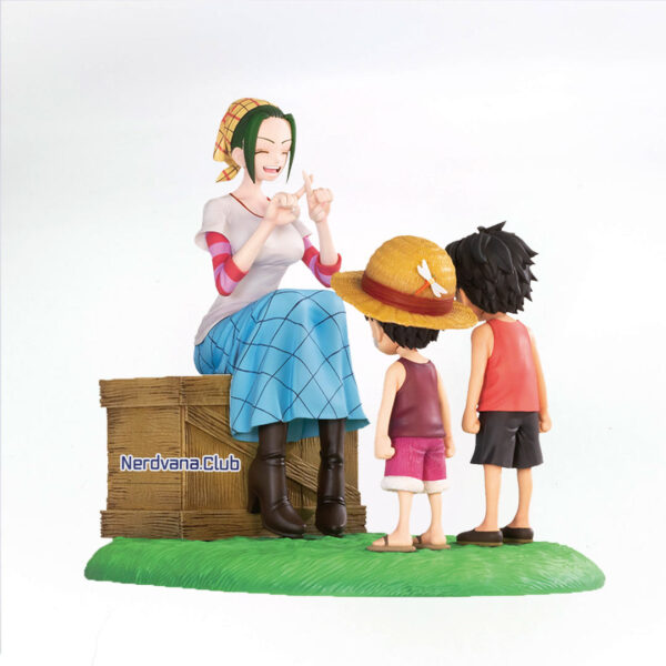 Luffy Ace y Makino Figura Revible Moment Ichiban Kuji Premio A - Imagen 2