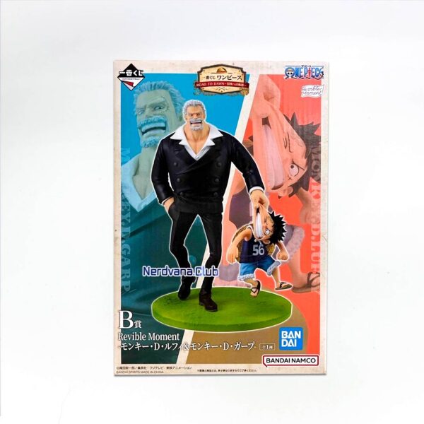 Luffy y Garp Figura Revible Moment Ichiban Kuji Premio B