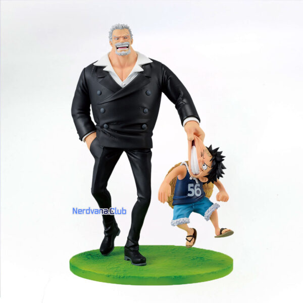 Luffy y Garp Figura Revible Moment Ichiban Kuji Premio B - Imagen 2