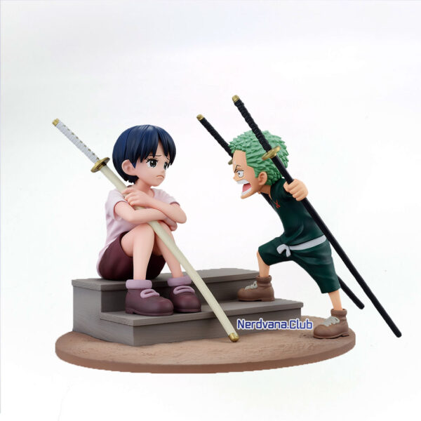 Zoro y Kuina Figura Revible Moment Ichiban Kuji Premio C - Imagen 2