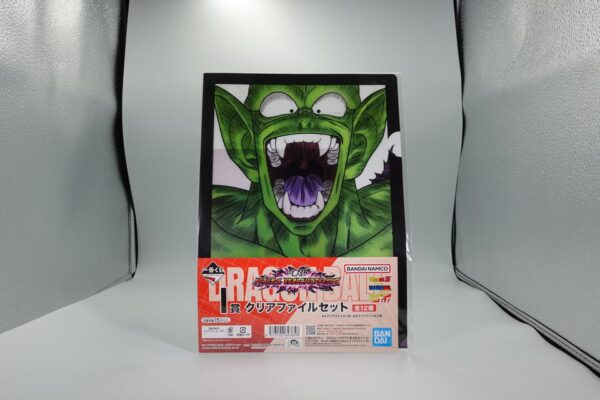 Carpeta Diseño Dragon Ball Tamaño A4 Piccolo Gritando + A5 Goku vs Piccolo Versión Chibi