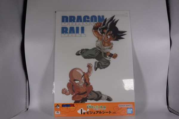 Ilustración Especial Dragon Ball GT Goku vs Krilin