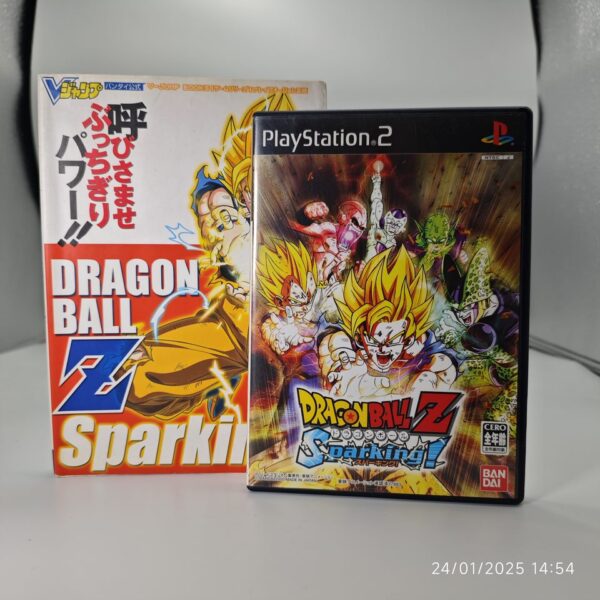 Video Juego de PS2 Dragon Ball Z Sparking con su Libro de Juego