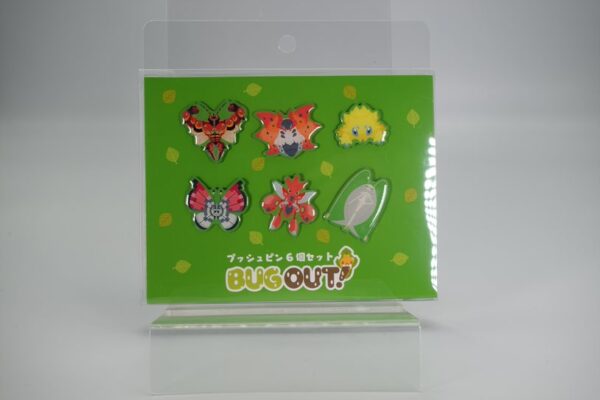 Pokémon - Set de 6 Push Pins Bug Out!