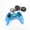PlayStation 1 - Mando - 9 (Celeste -Transparente)