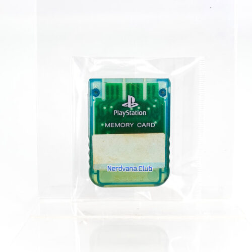 PlayStation 1 - Memory Card - 1 (Verde - Transparente)