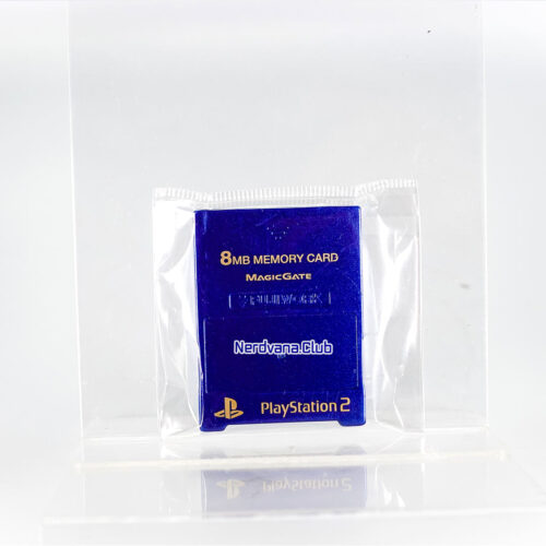 JU0103-1 PlayStation 2 - Memory Card (Azul Metálico)