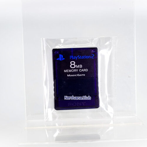 PlayStation 2 - Memory Card (Azul Transparante)