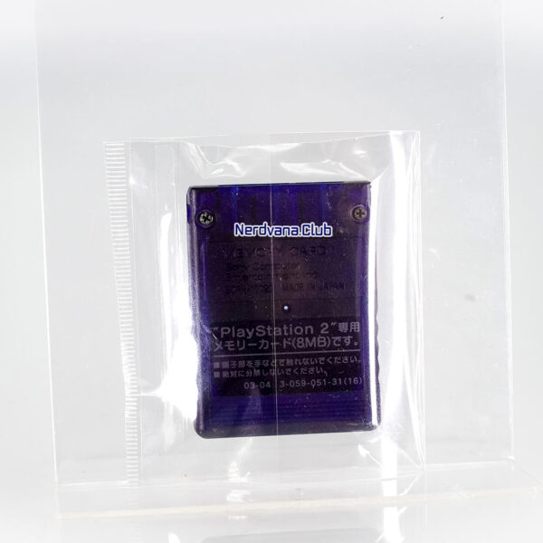 PlayStation 2 - Memory Card (Azul Transparante) - Imagen 2