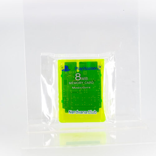 PlayStation 2 - Memory Card (Amarillo Transparente)