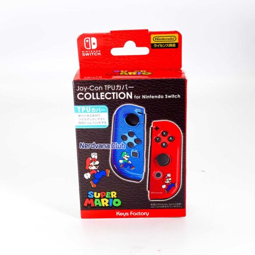 Nintendo Switch - Joy-Con - Funda de Colección Diseño Mario y Luigi